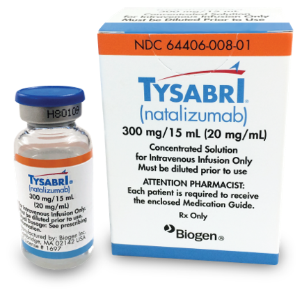 Tysabri medication vial