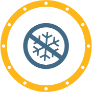 do not freeze or shake icon